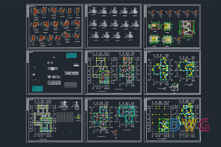 دانلود فایل اتوکد مجموعه بلاک‌های کد کف‌سازی | Floor Cad Block Set برای AutoCAD